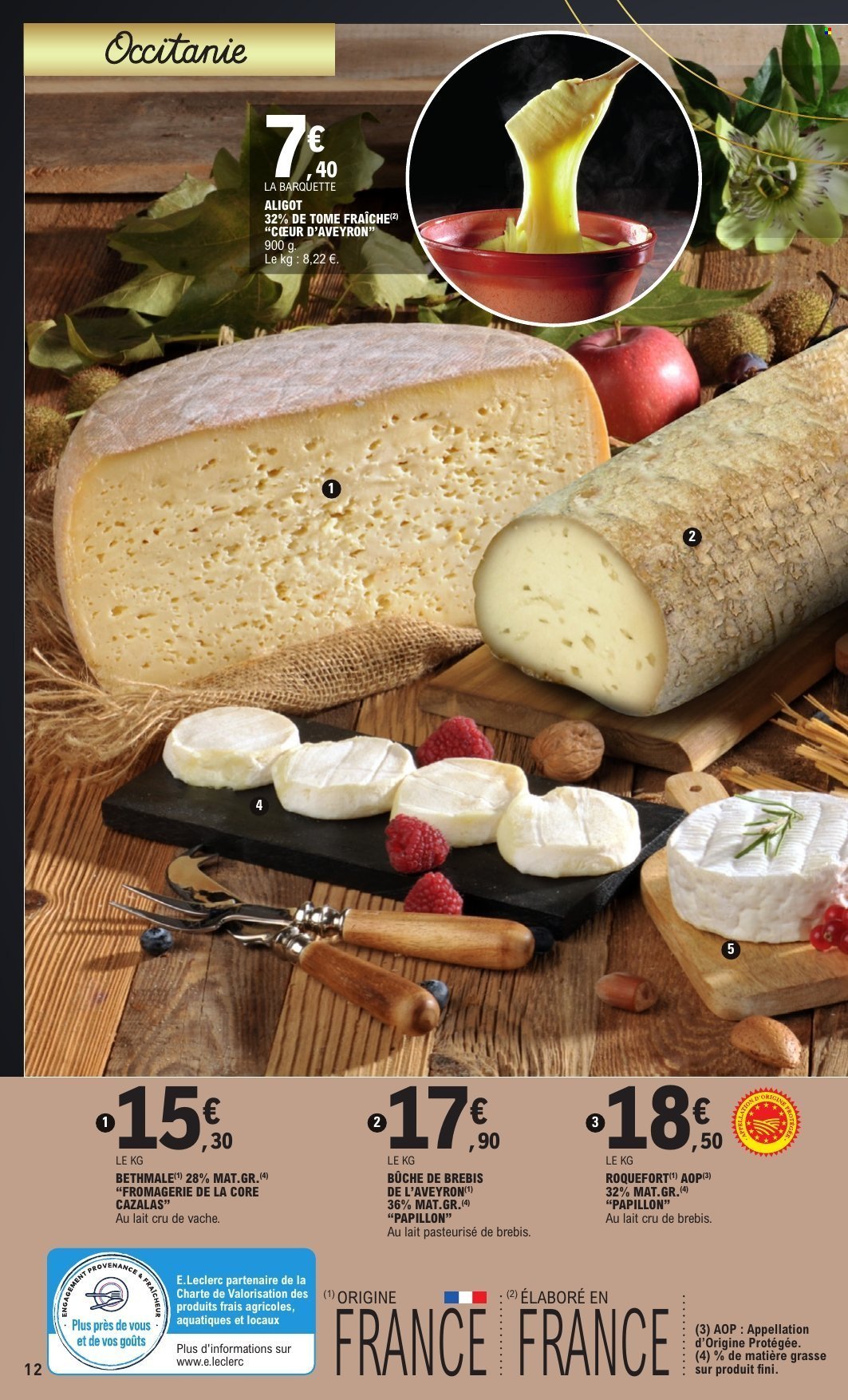 Catalogue E.LECLERC - FOIRE AUX FROMAGES & CHARCUTERIE (2025-09-30 - 2025-10-11)