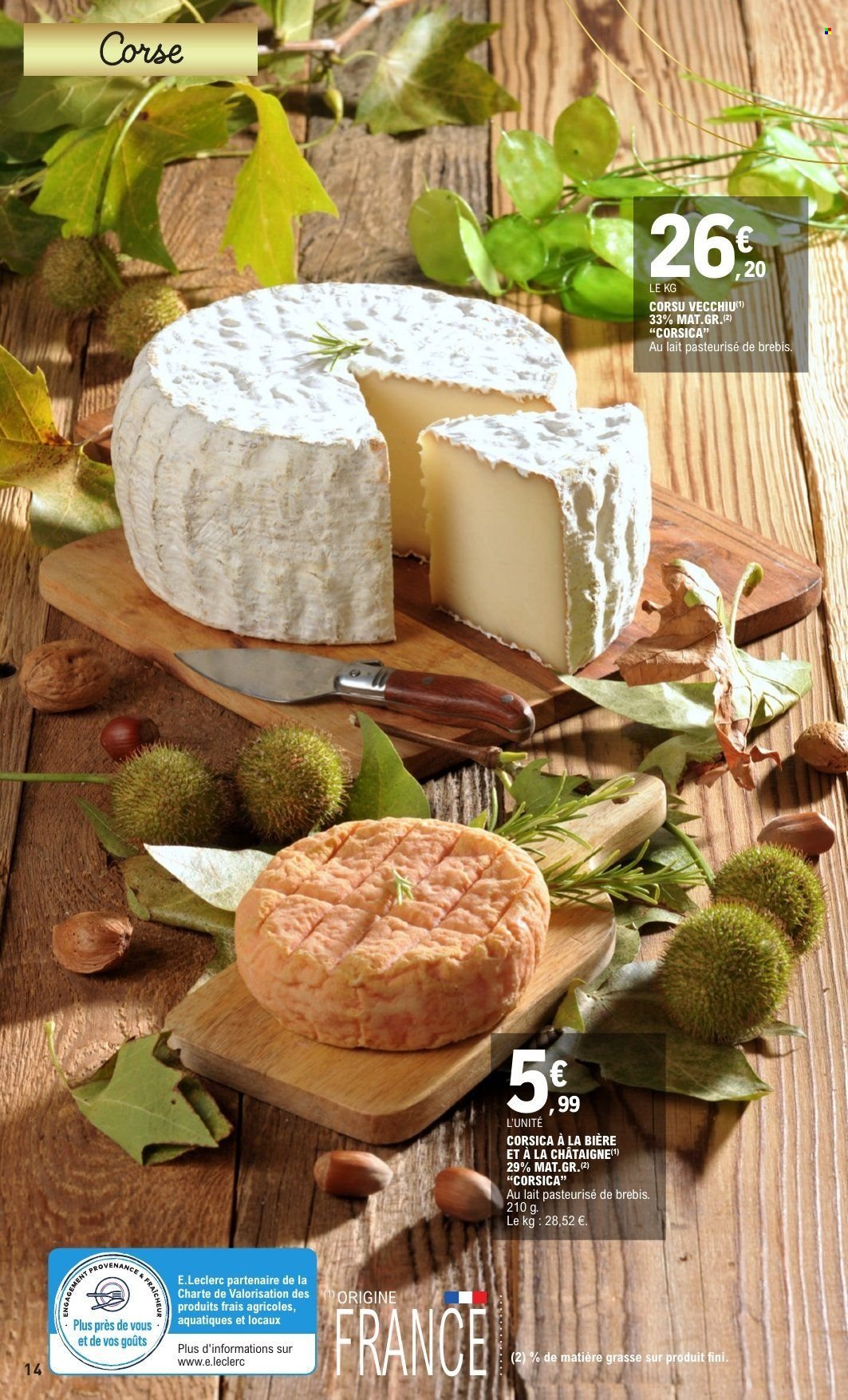 Catalogue E.LECLERC - FOIRE AUX FROMAGES & CHARCUTERIE (2025-09-30 - 2025-10-11)