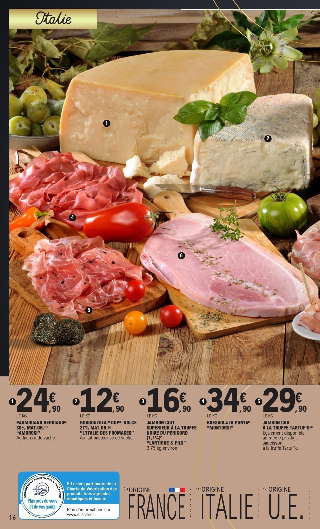 Catalogue E.LECLERC - FOIRE AUX FROMAGES & CHARCUTERIE (2025-09-30 - 2025-10-11)
