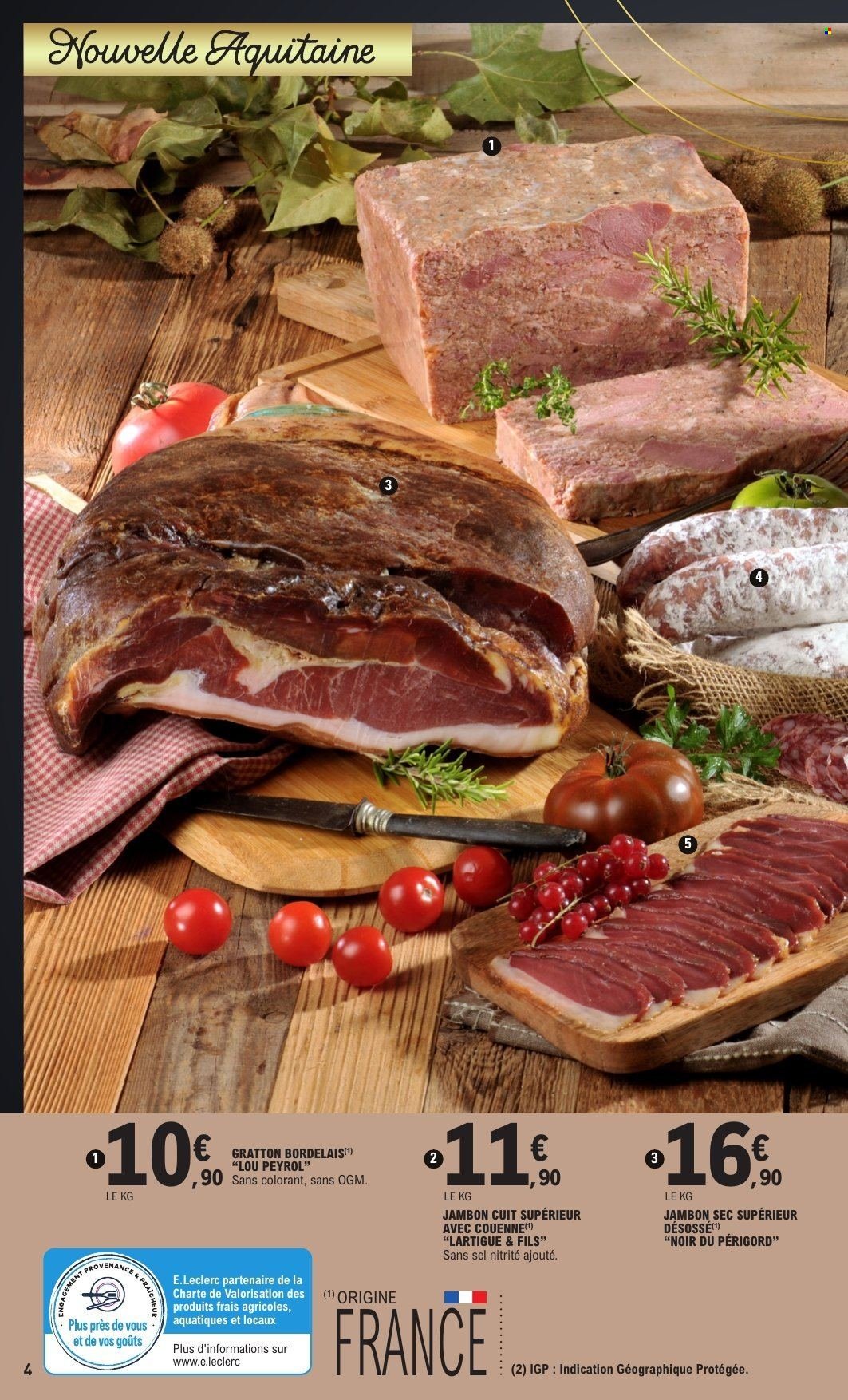 Catalogue E.LECLERC - FOIRE AUX FROMAGES & CHARCUTERIE (2025-09-30 - 2025-10-11)