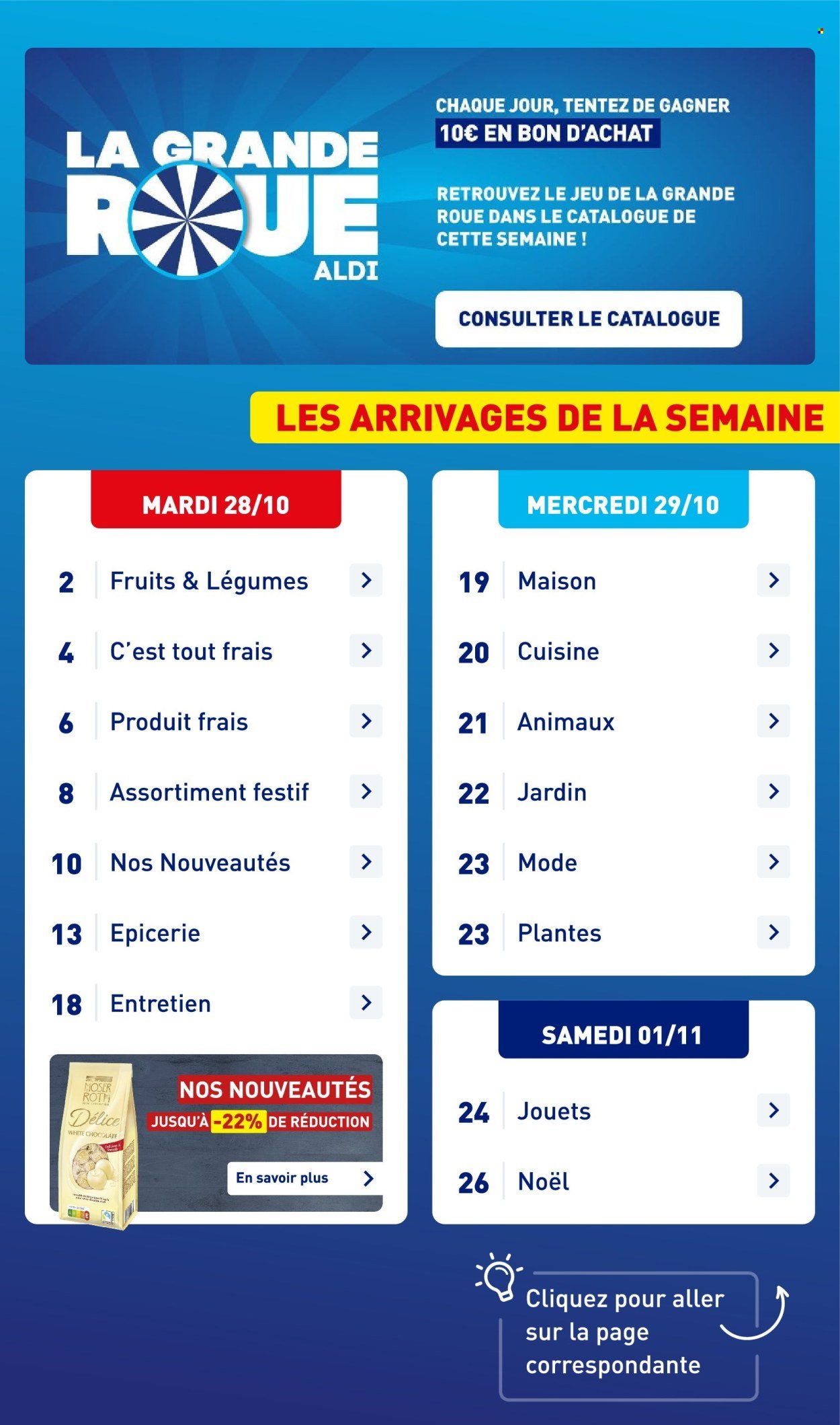 Catalogue ALDI - Nos nouveautés josqu'à -22% de réduction