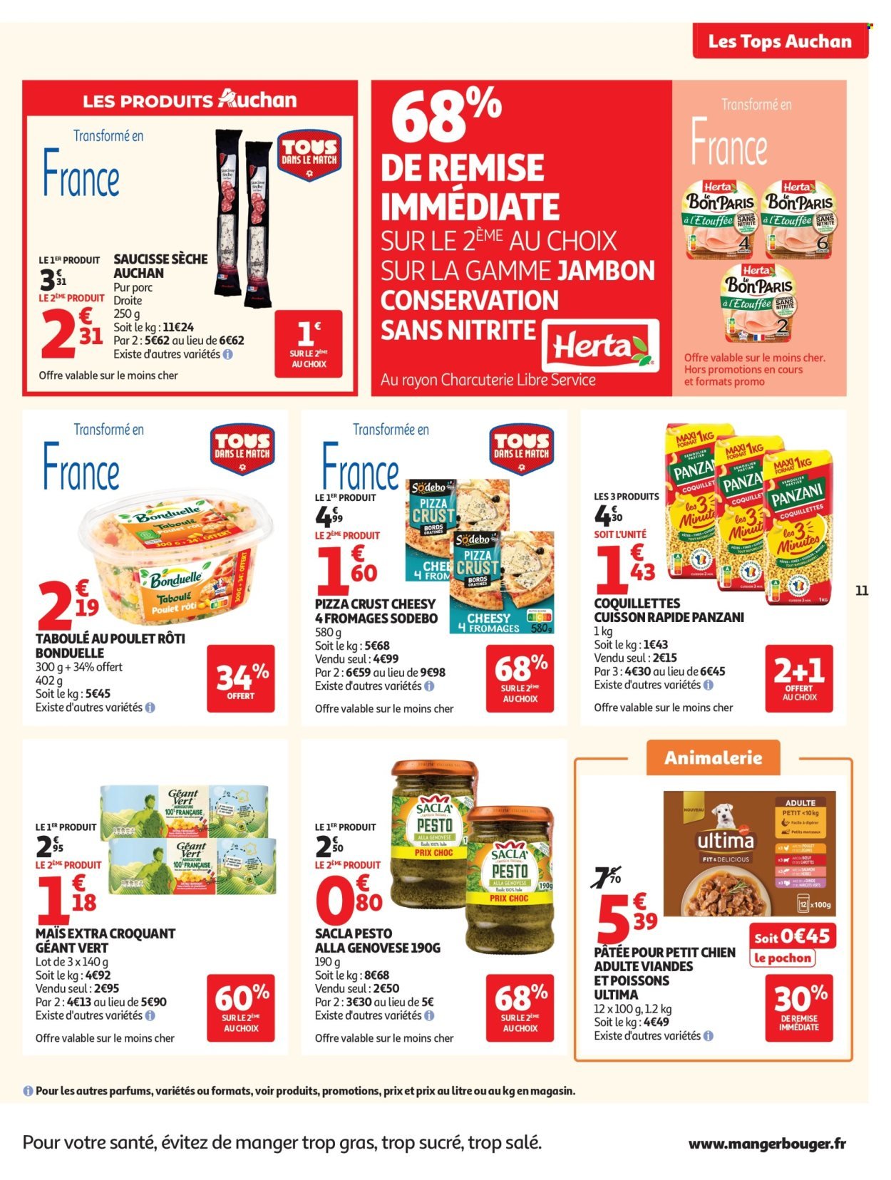 Catalogue AUCHAN - Tops, Halles supers