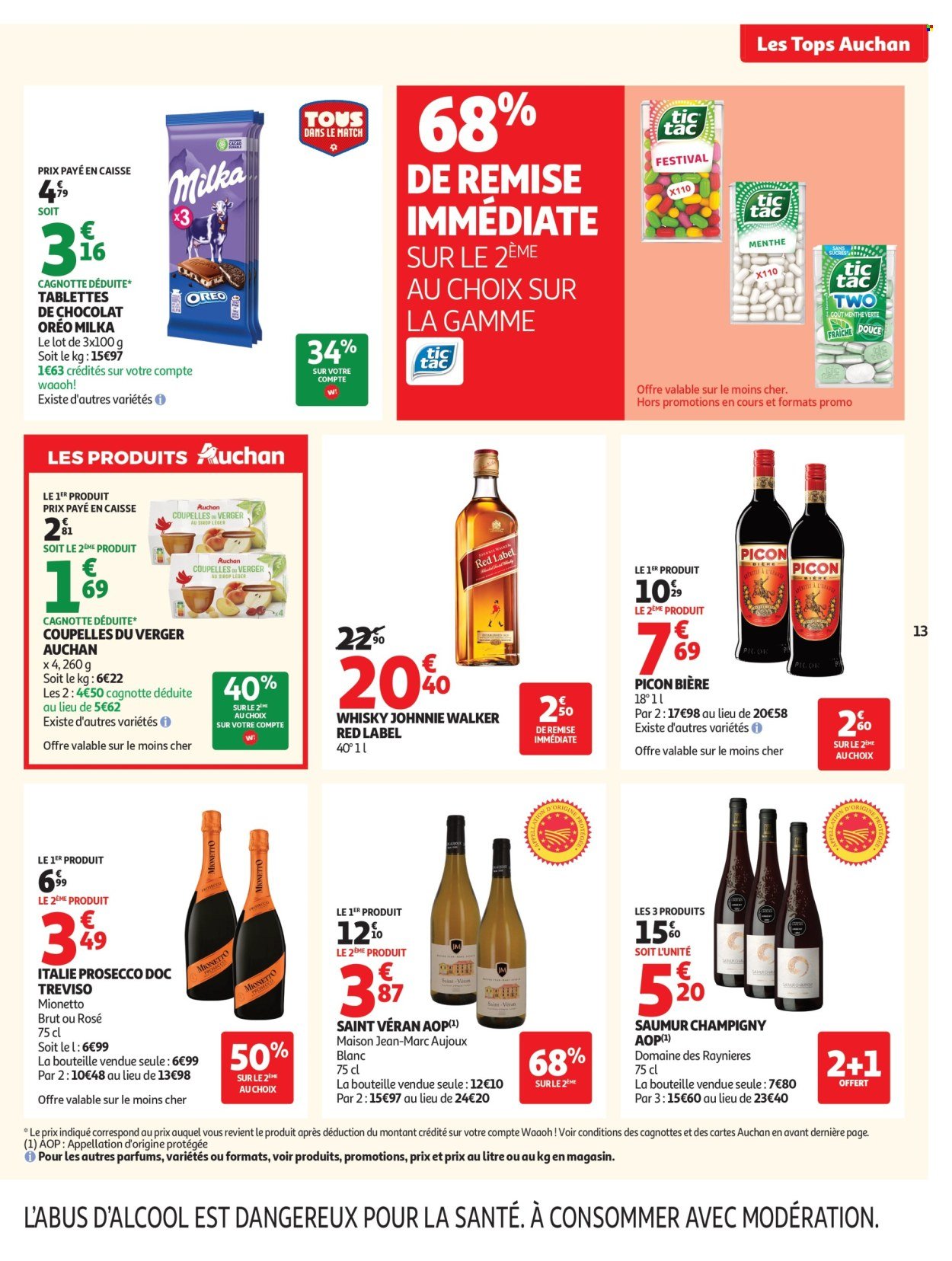 Catalogue AUCHAN - Tops, Halles supers