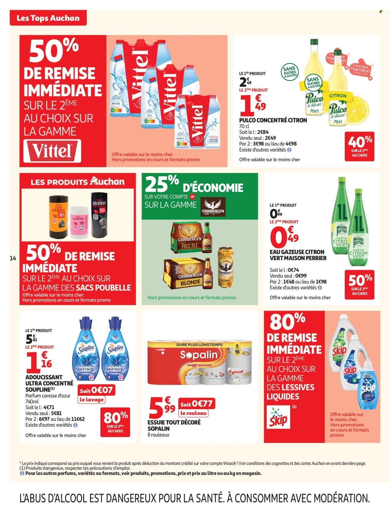 Catalogue AUCHAN - Tops, Halles supers