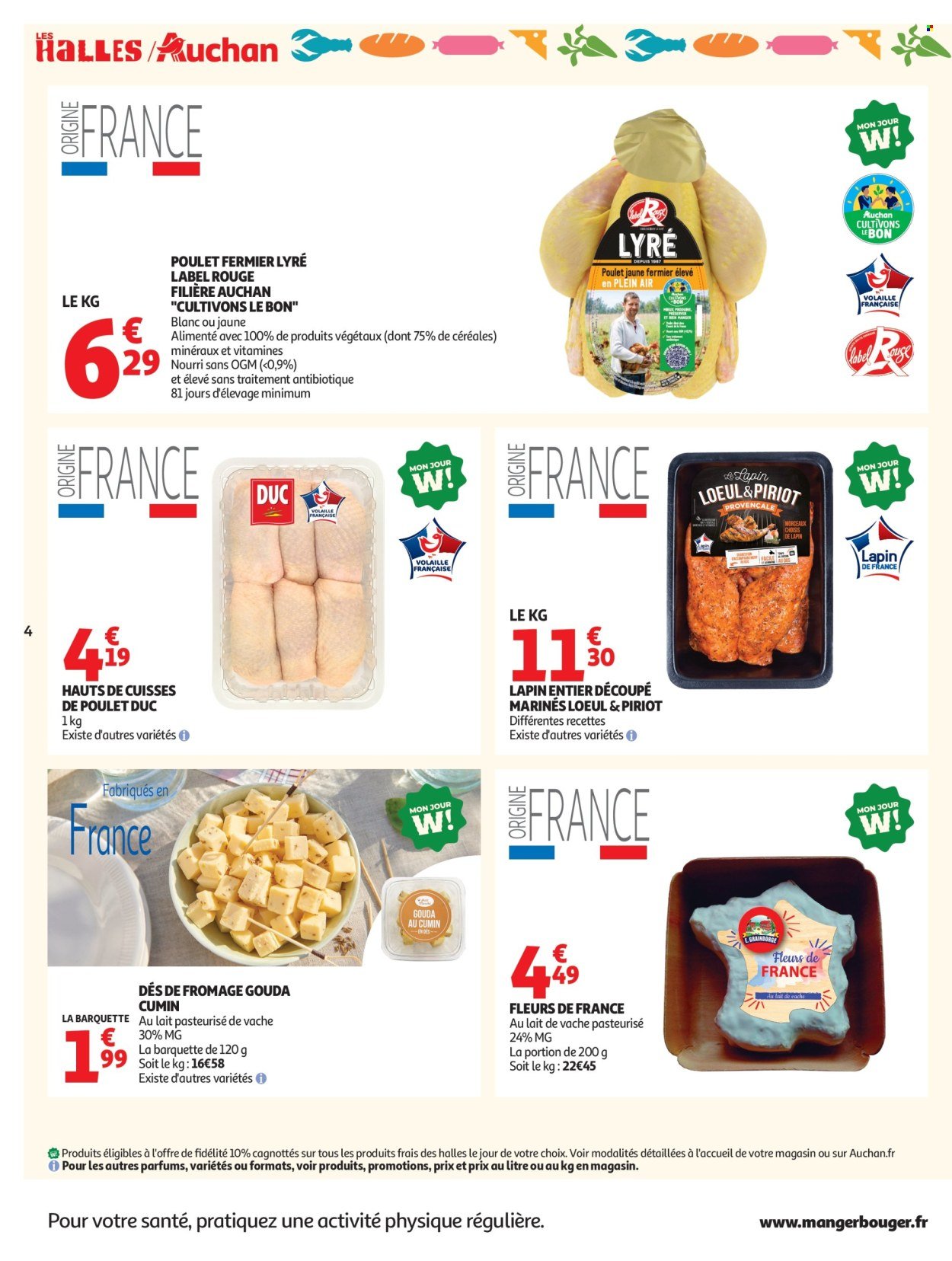 Catalogue AUCHAN - Tops, Halles supers
