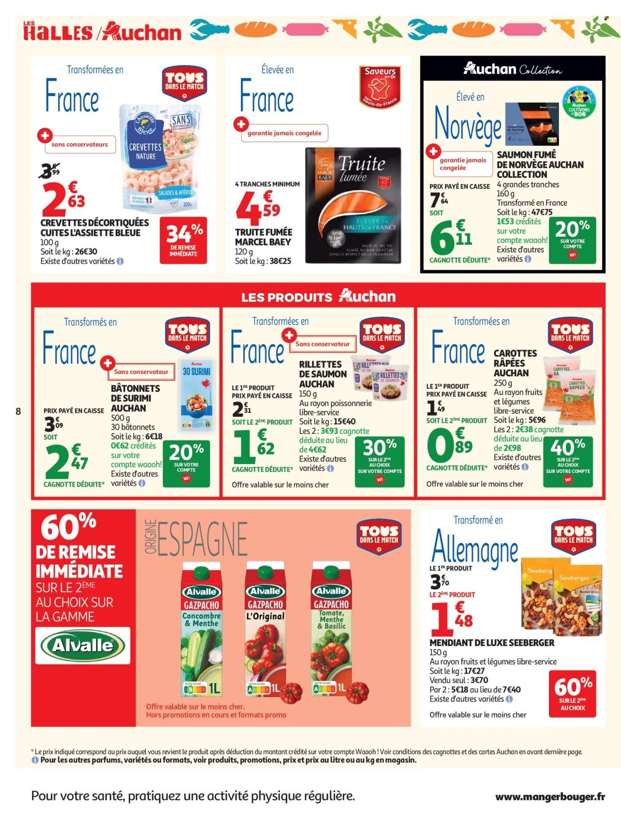 Catalogue AUCHAN - Tops, Halles supers