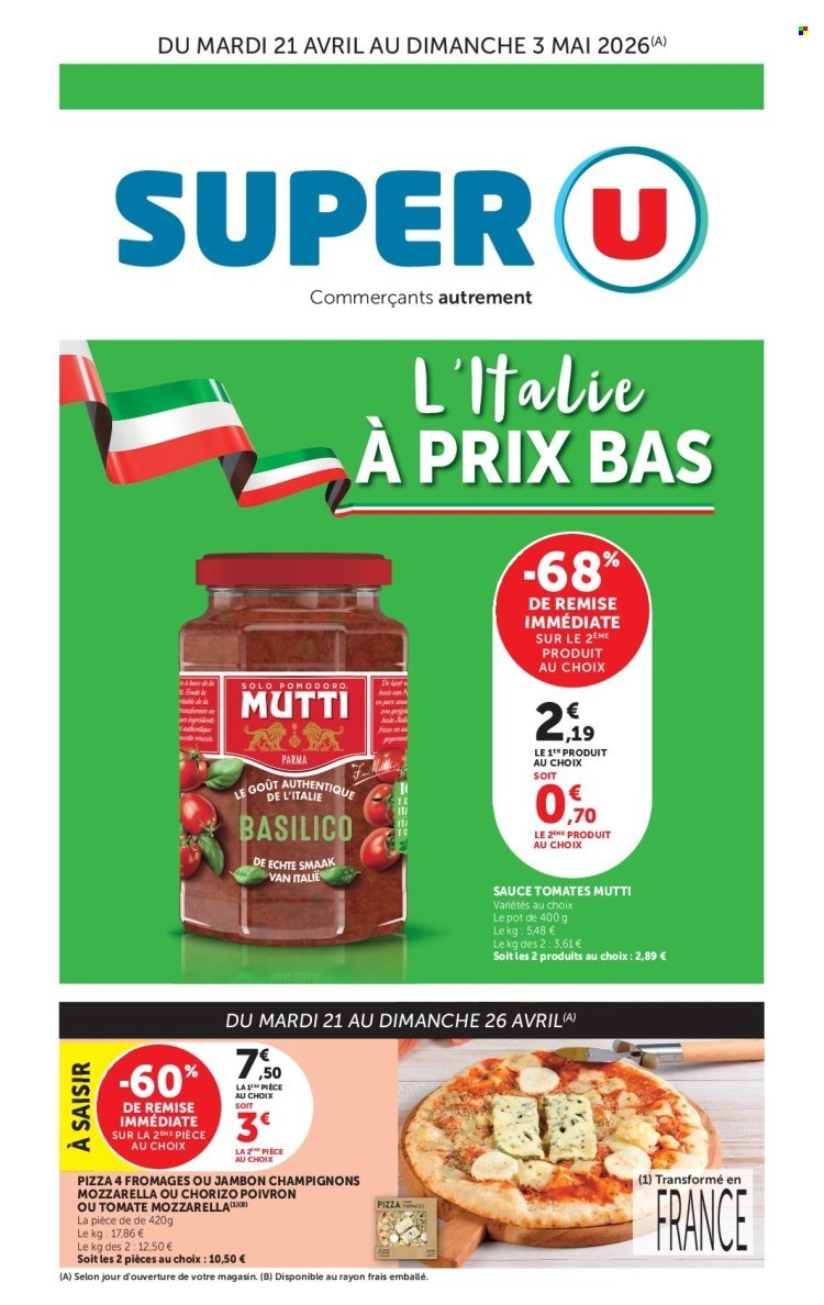 Catalogue SUPER U - Les prix bas de la semaine