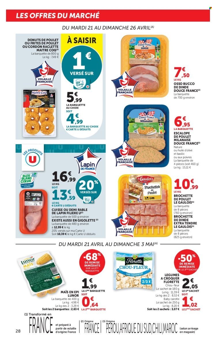 Catalogue SUPER U - Les prix bas de la semaine (2026-04-21 - 2026-05-03)