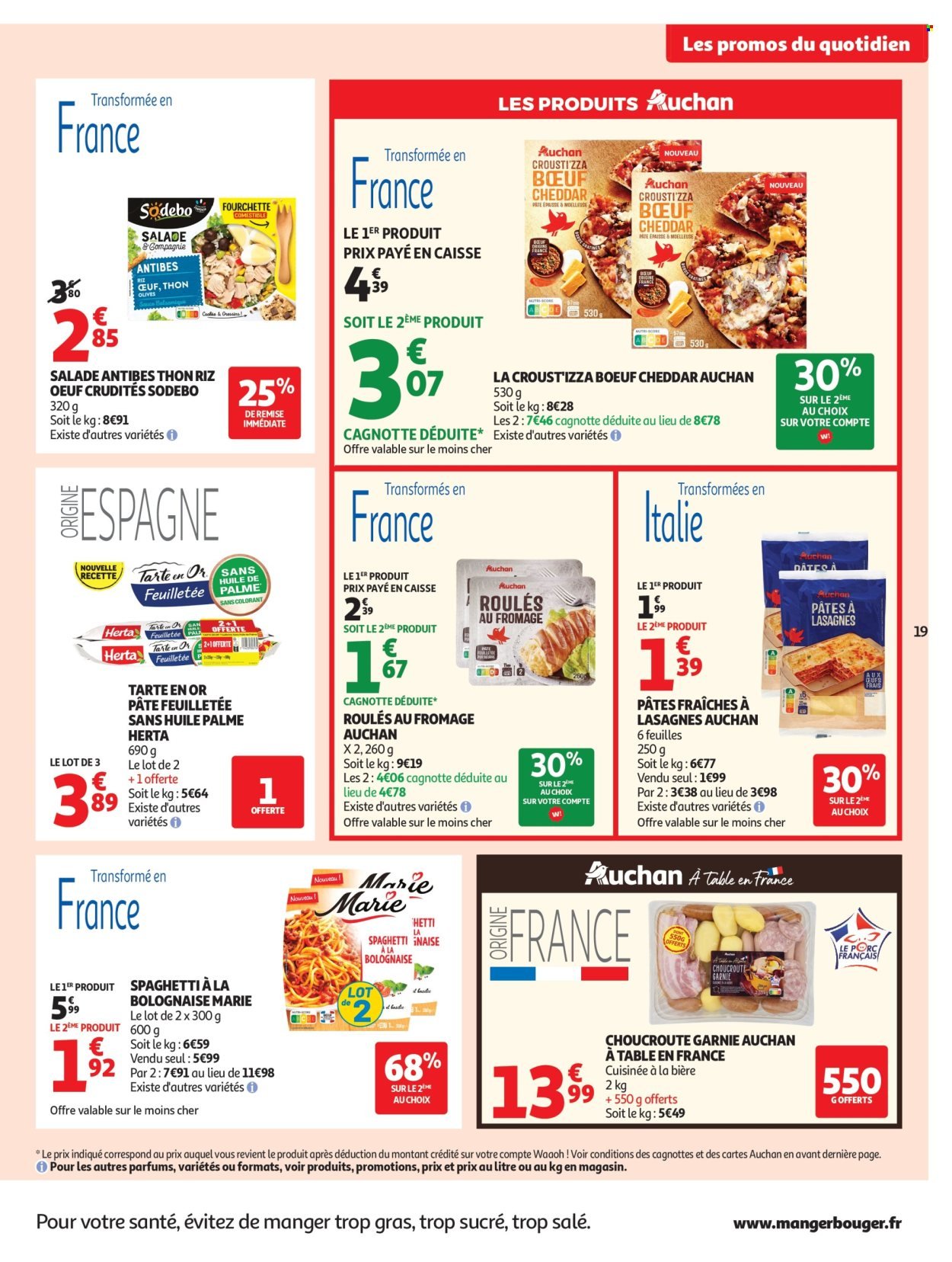Catalogue AUCHAN - Produits laitiers (2026-02-17 - 2026-03-01)
