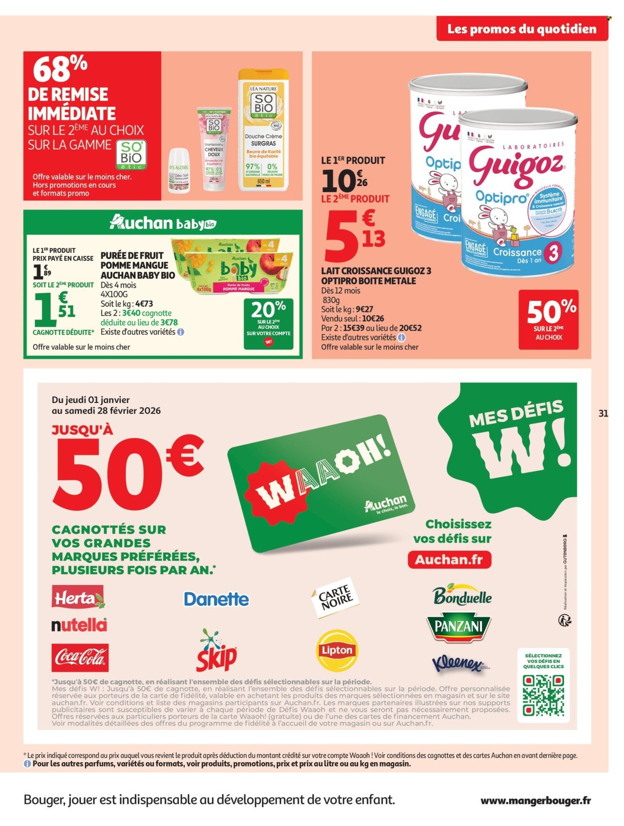 Catalogue AUCHAN - Produits laitiers (2026-02-17 - 2026-03-01)