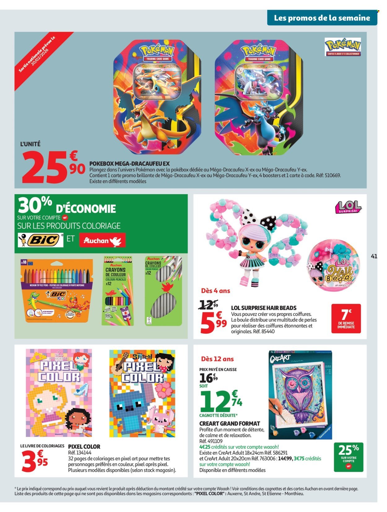 Catalogue AUCHAN - Produits laitiers (2026-02-17 - 2026-03-01)