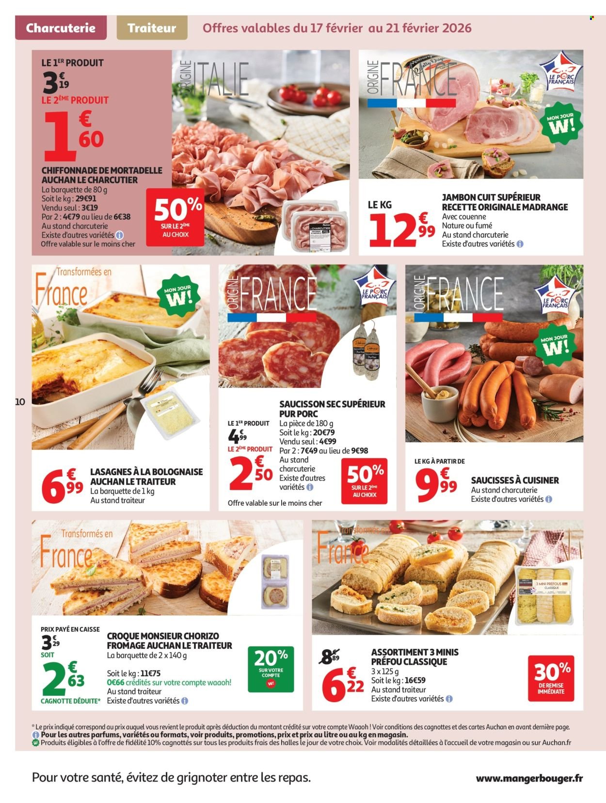 Catalogue AUCHAN - Produits laitiers (2026-02-17 - 2026-03-01)