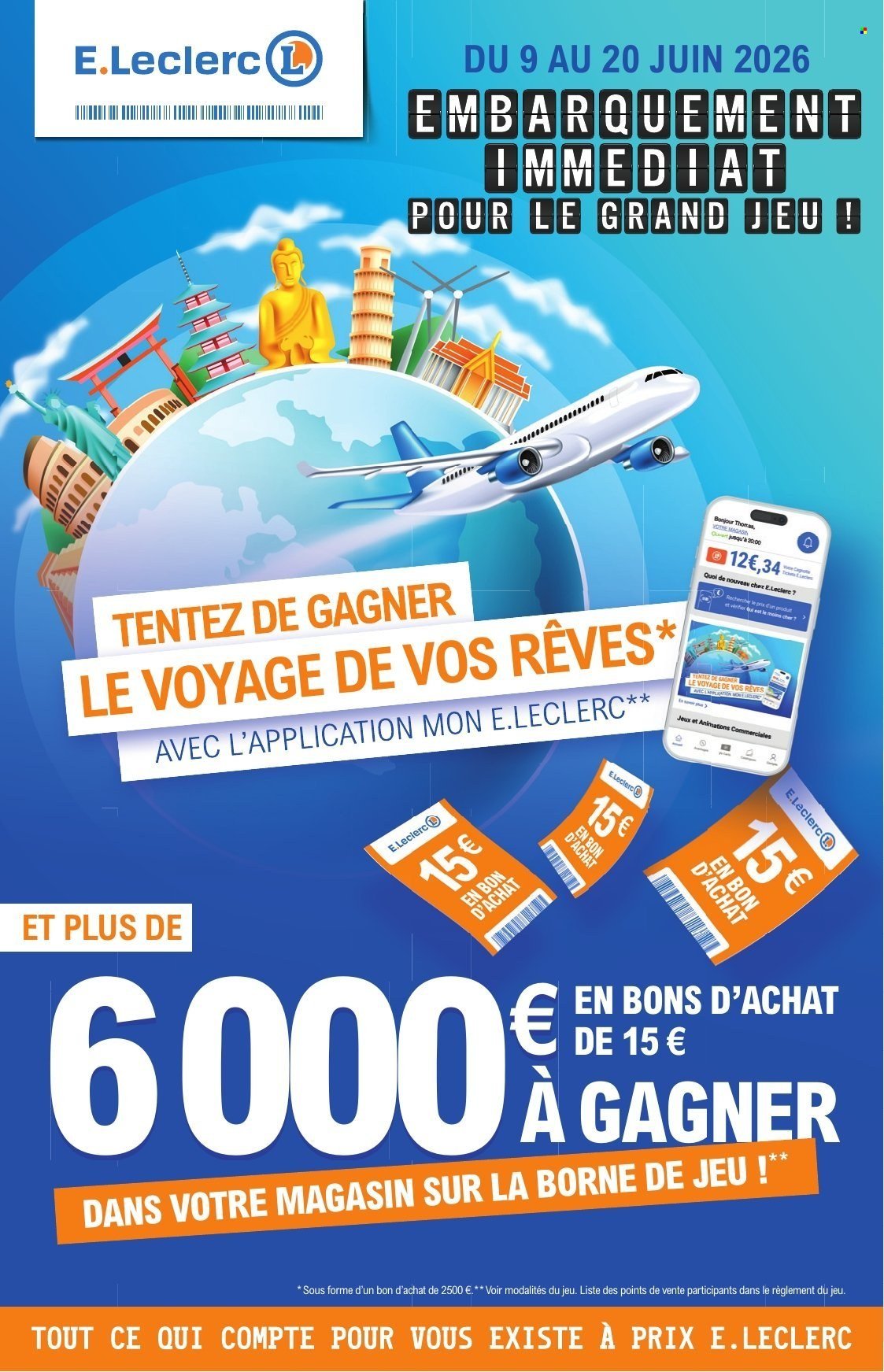 Catalogue E.LECLERC - ANNIVERSAIRE