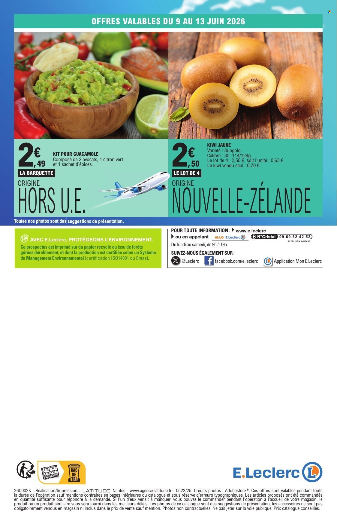 Catalogue E.LECLERC - ANNIVERSAIRE