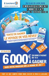 Catalogue E.LECLERC - ANNIVERSAIRE