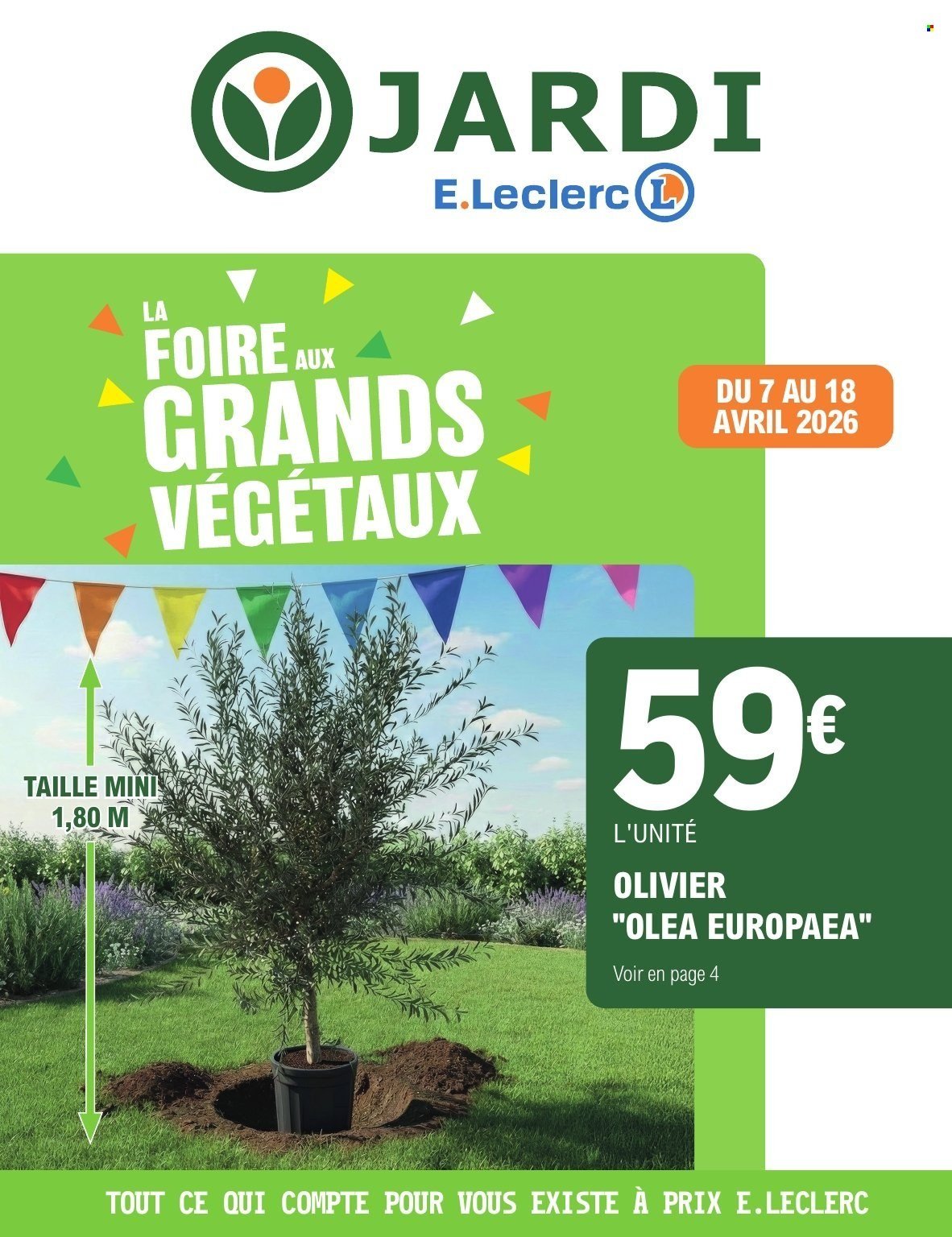 Catalogue E.LECLERC - TRAFIC JARDI PRINTEMPS - GRANDS VEGETAUX