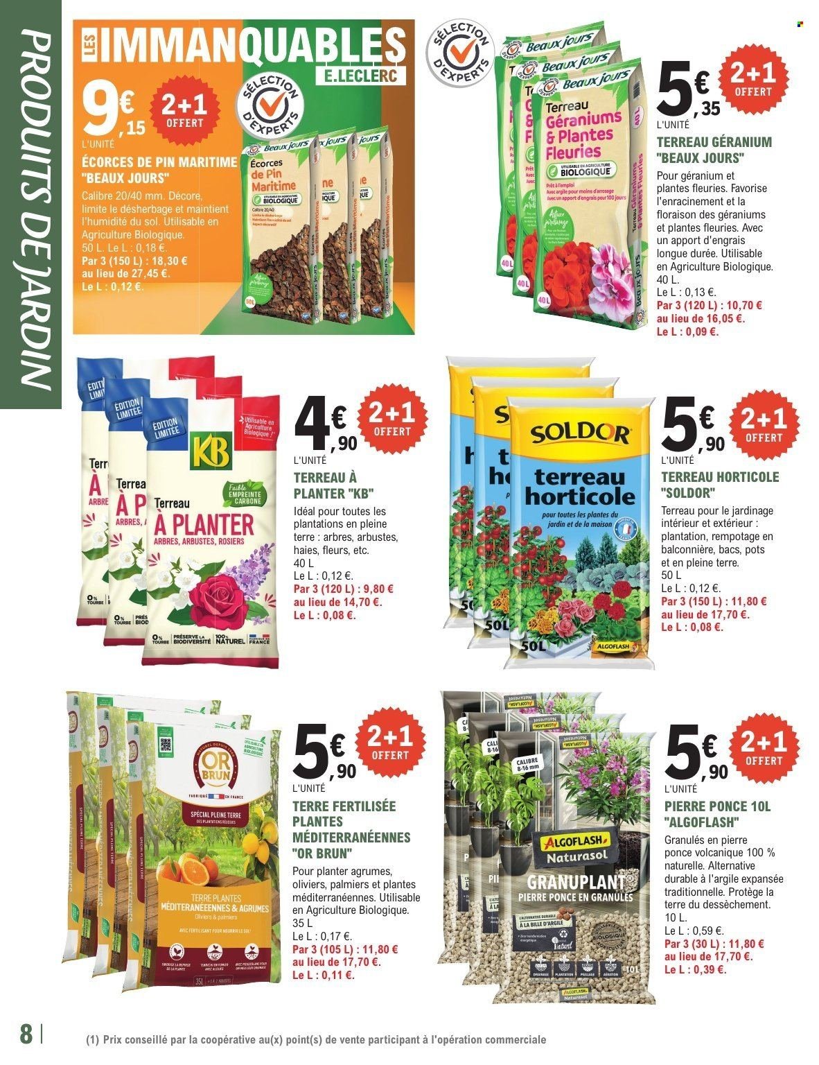 Catalogue E.LECLERC - TRAFIC JARDI PRINTEMPS - GRANDS VEGETAUX (2026-04-07 - 2026-04-18)