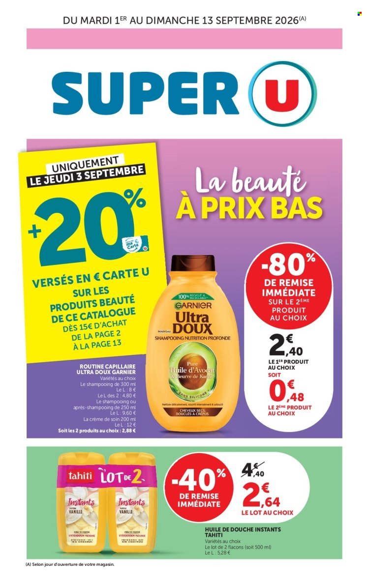 Catalogue SUPER U - Les prix bas de la semaine