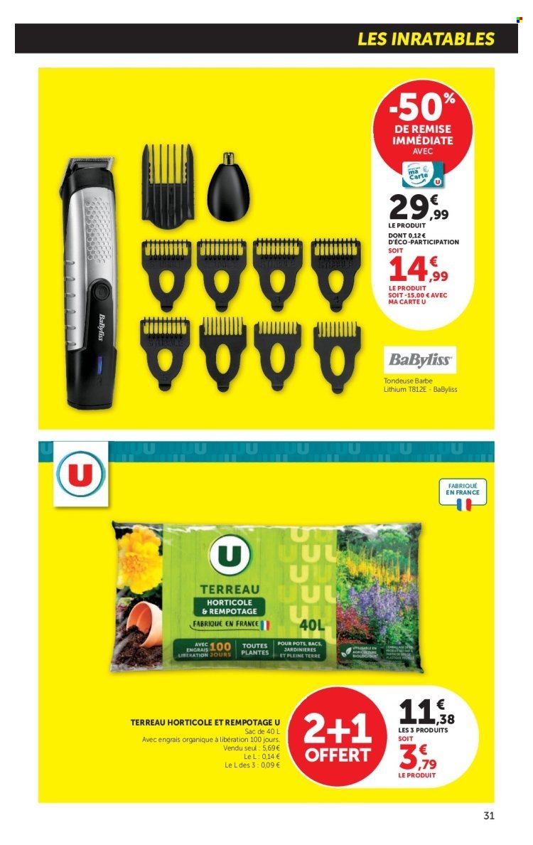 Catalogue SUPER U - Les prix bas de la semaine