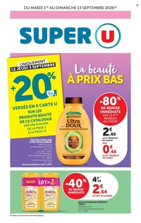 Catalogue SUPER U - Les prix bas de la semaine