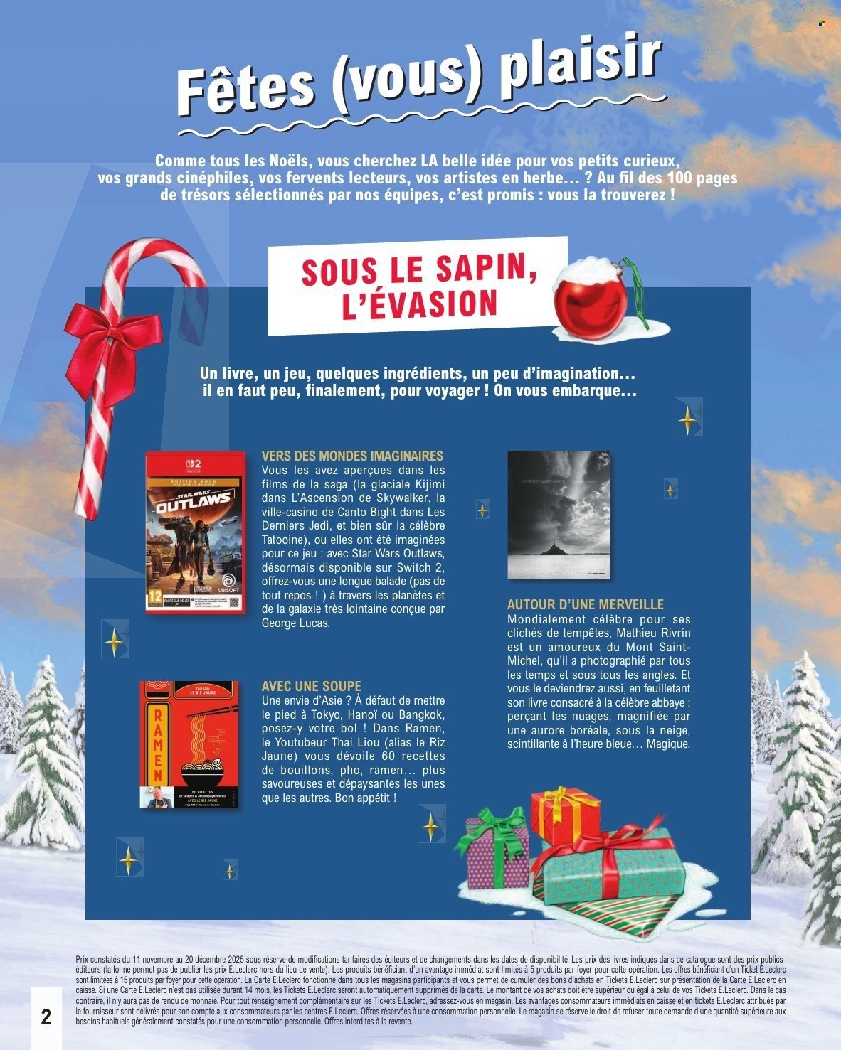 Catalogue E.LECLERC - SELECTION FIN D'ANNEE