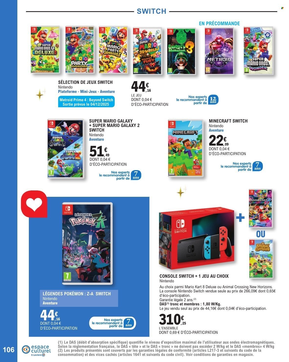 Catalogue E.LECLERC - SELECTION FIN D'ANNEE