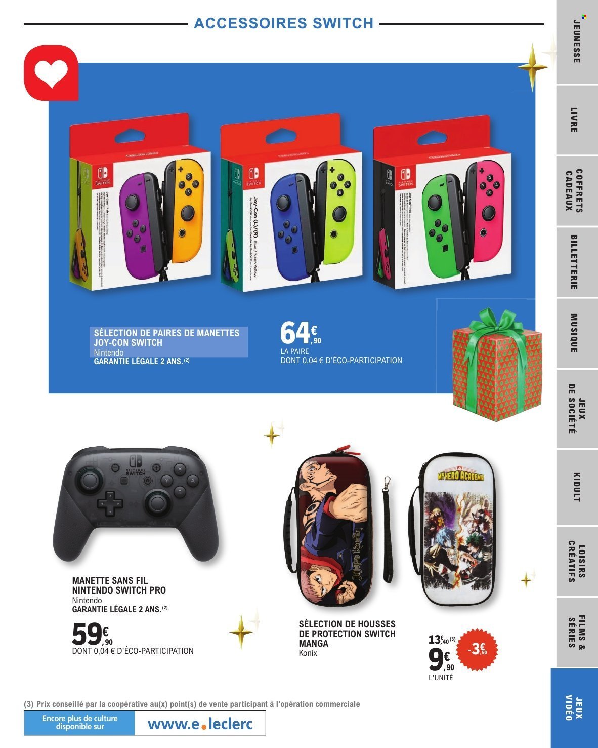 Catalogue E.LECLERC - SELECTION FIN D'ANNEE