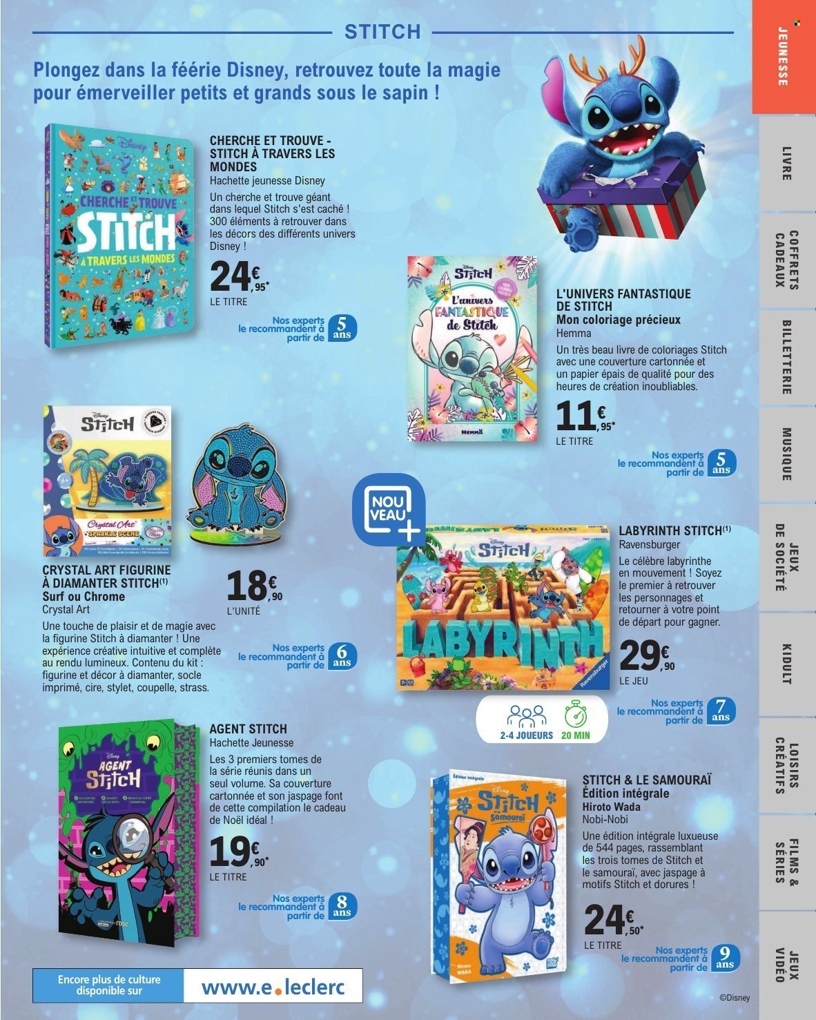 Catalogue E.LECLERC - SELECTION FIN D'ANNEE
