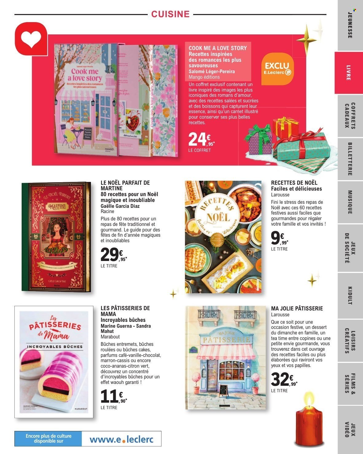 Catalogue E.LECLERC - SELECTION FIN D'ANNEE