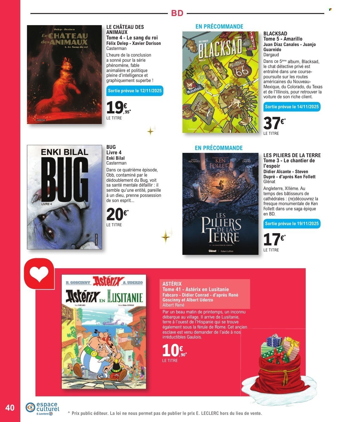 Catalogue E.LECLERC - SELECTION FIN D'ANNEE