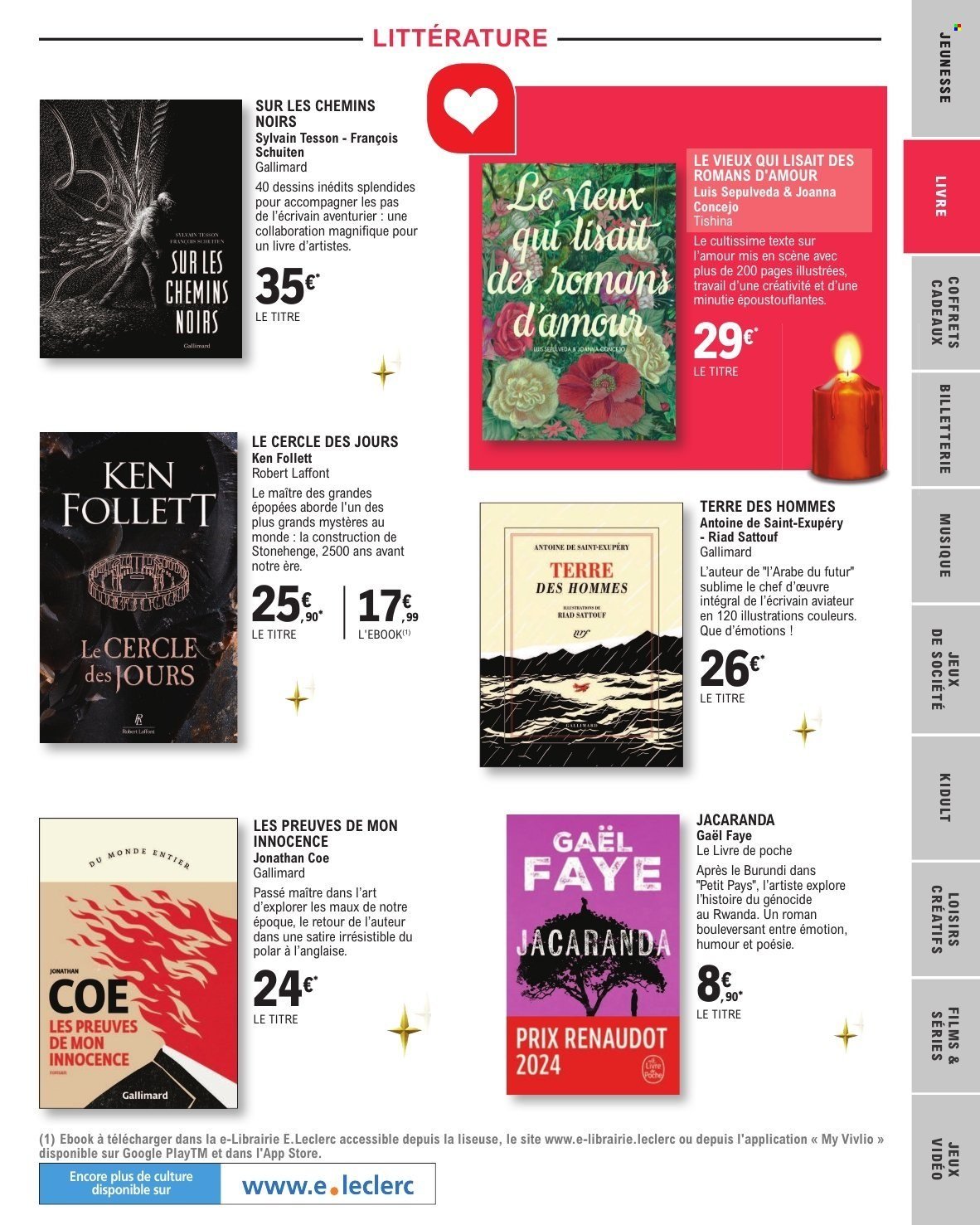 Catalogue E.LECLERC - SELECTION FIN D'ANNEE