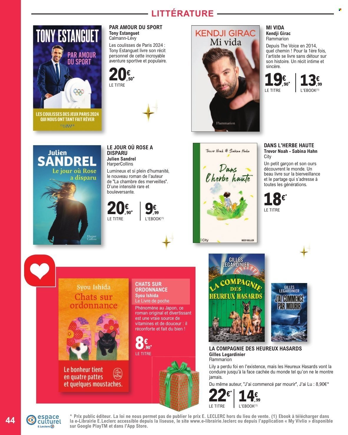 Catalogue E.LECLERC - SELECTION FIN D'ANNEE