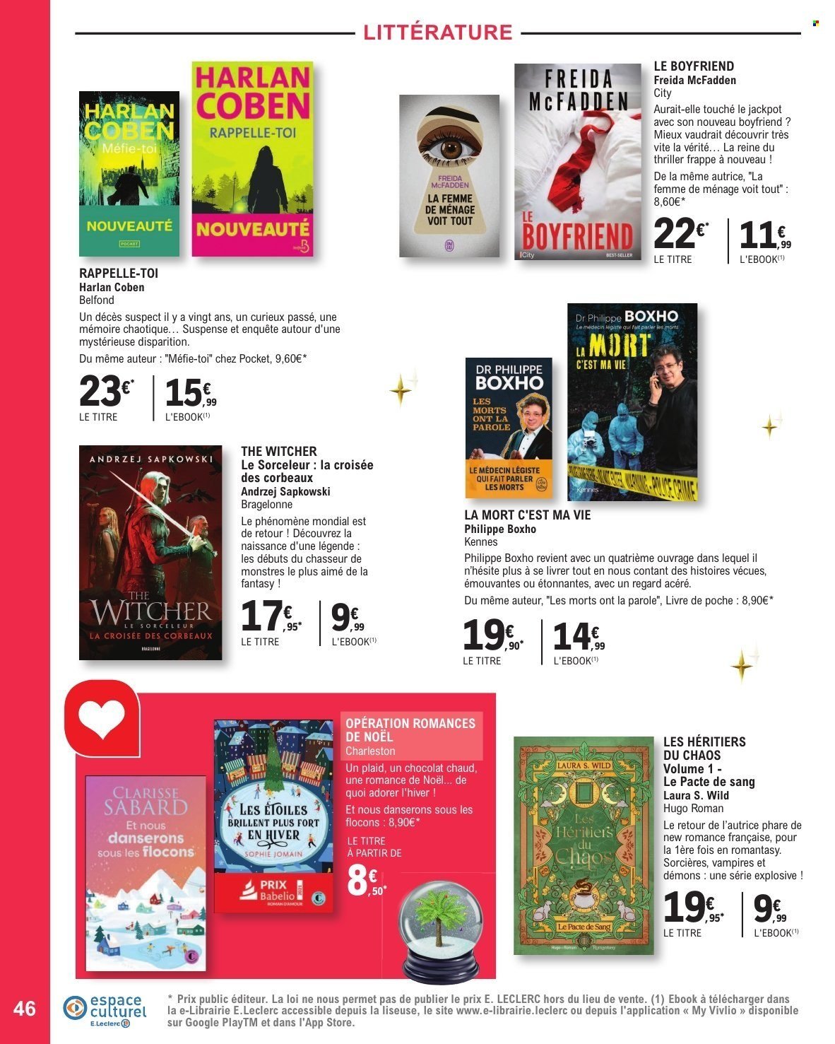 Catalogue E.LECLERC - SELECTION FIN D'ANNEE