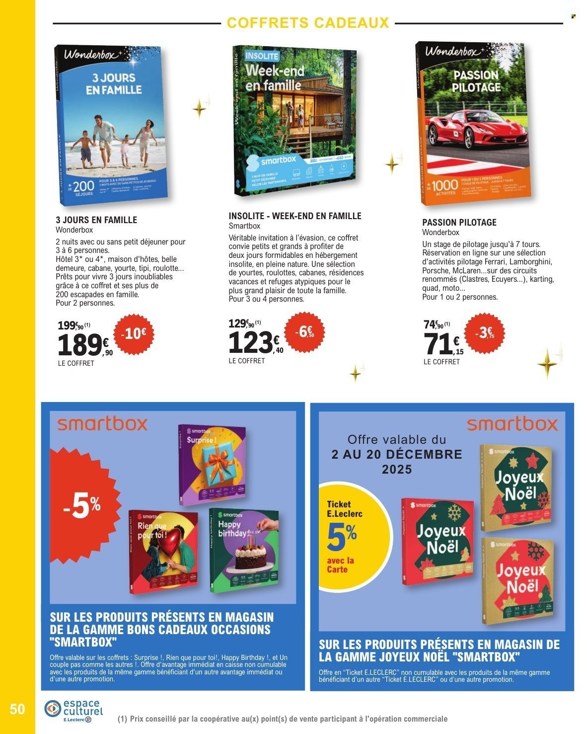 Catalogue E.LECLERC - SELECTION FIN D'ANNEE