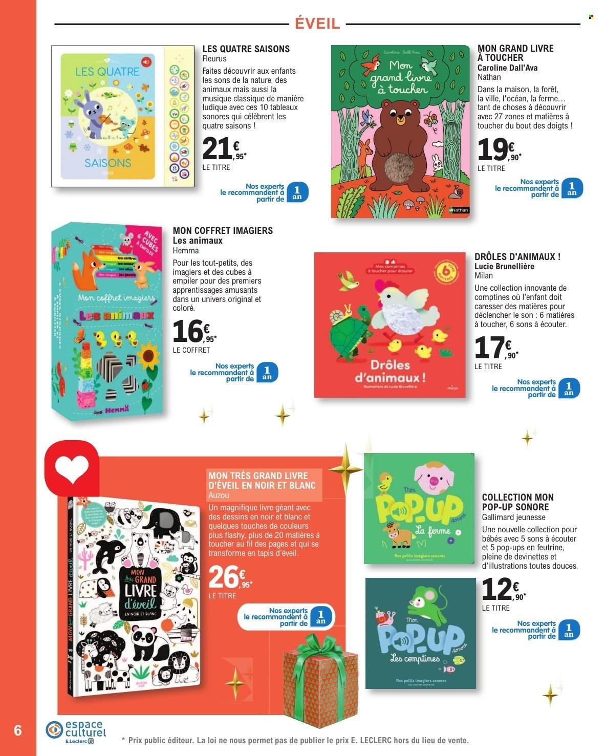 Catalogue E.LECLERC - SELECTION FIN D'ANNEE