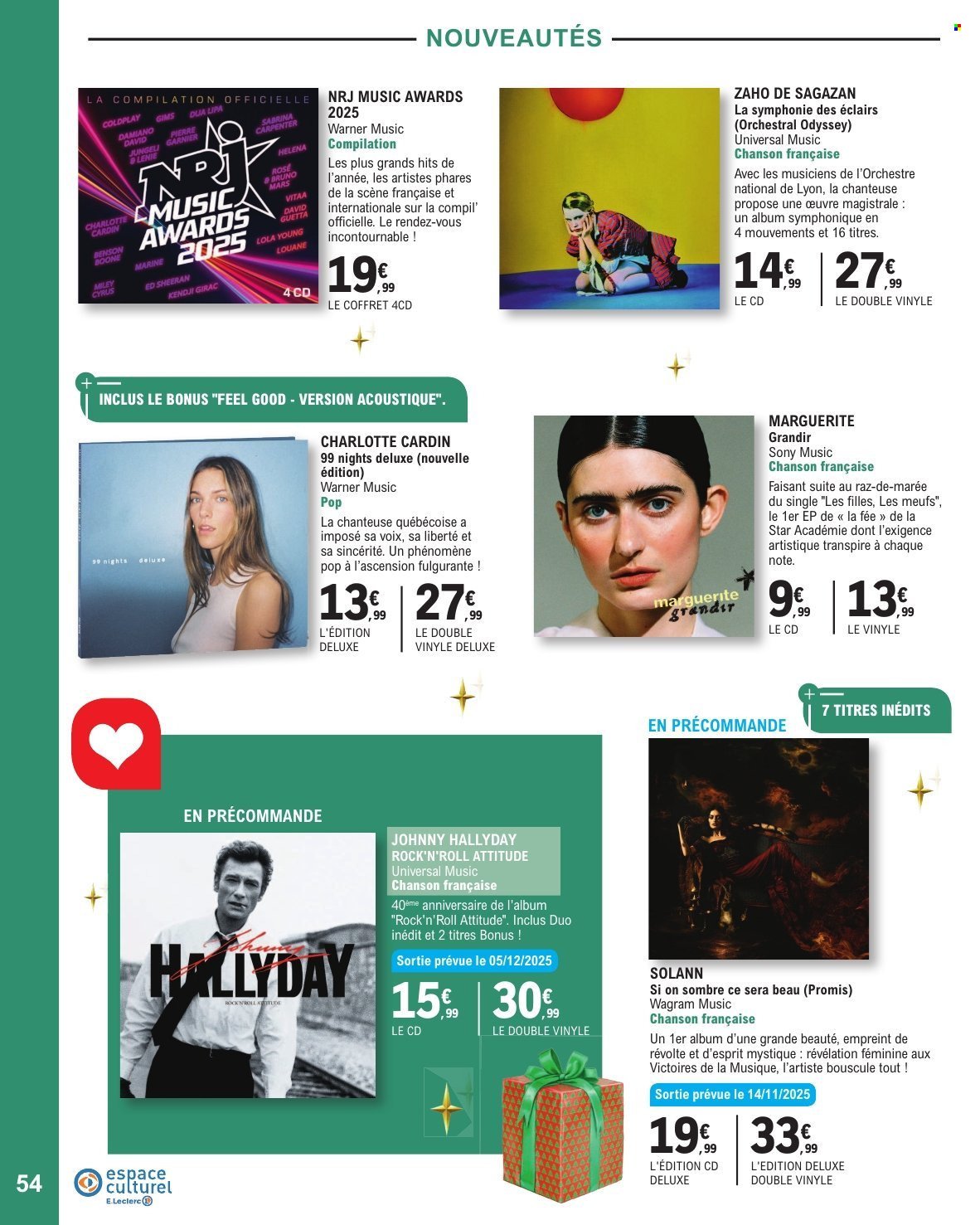 Catalogue E.LECLERC - SELECTION FIN D'ANNEE