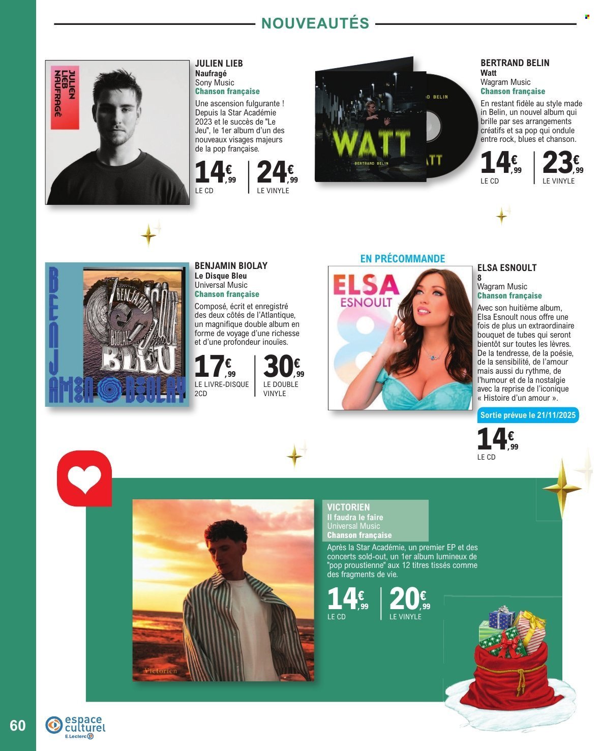 Catalogue E.LECLERC - SELECTION FIN D'ANNEE