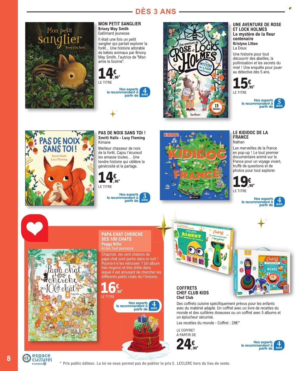 Catalogue E.LECLERC - SELECTION FIN D'ANNEE
