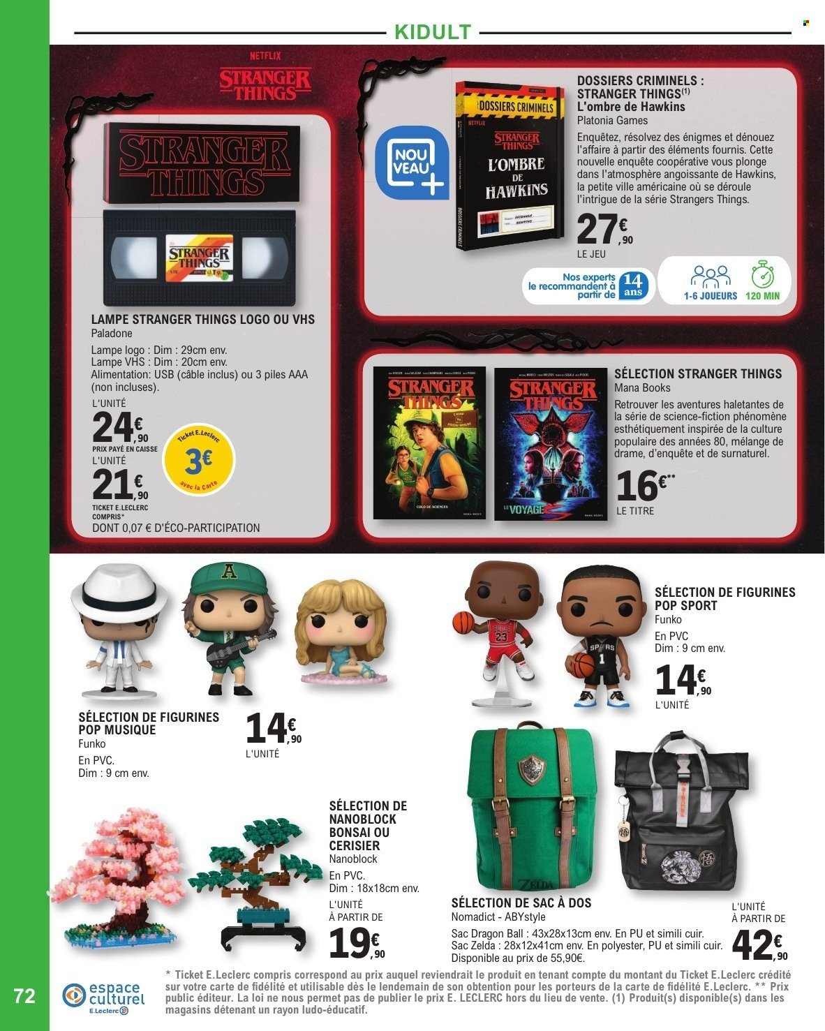 Catalogue E.LECLERC - SELECTION FIN D'ANNEE