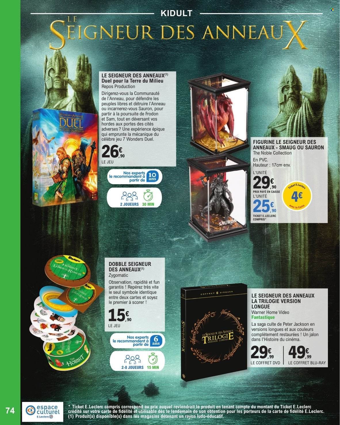 Catalogue E.LECLERC - SELECTION FIN D'ANNEE