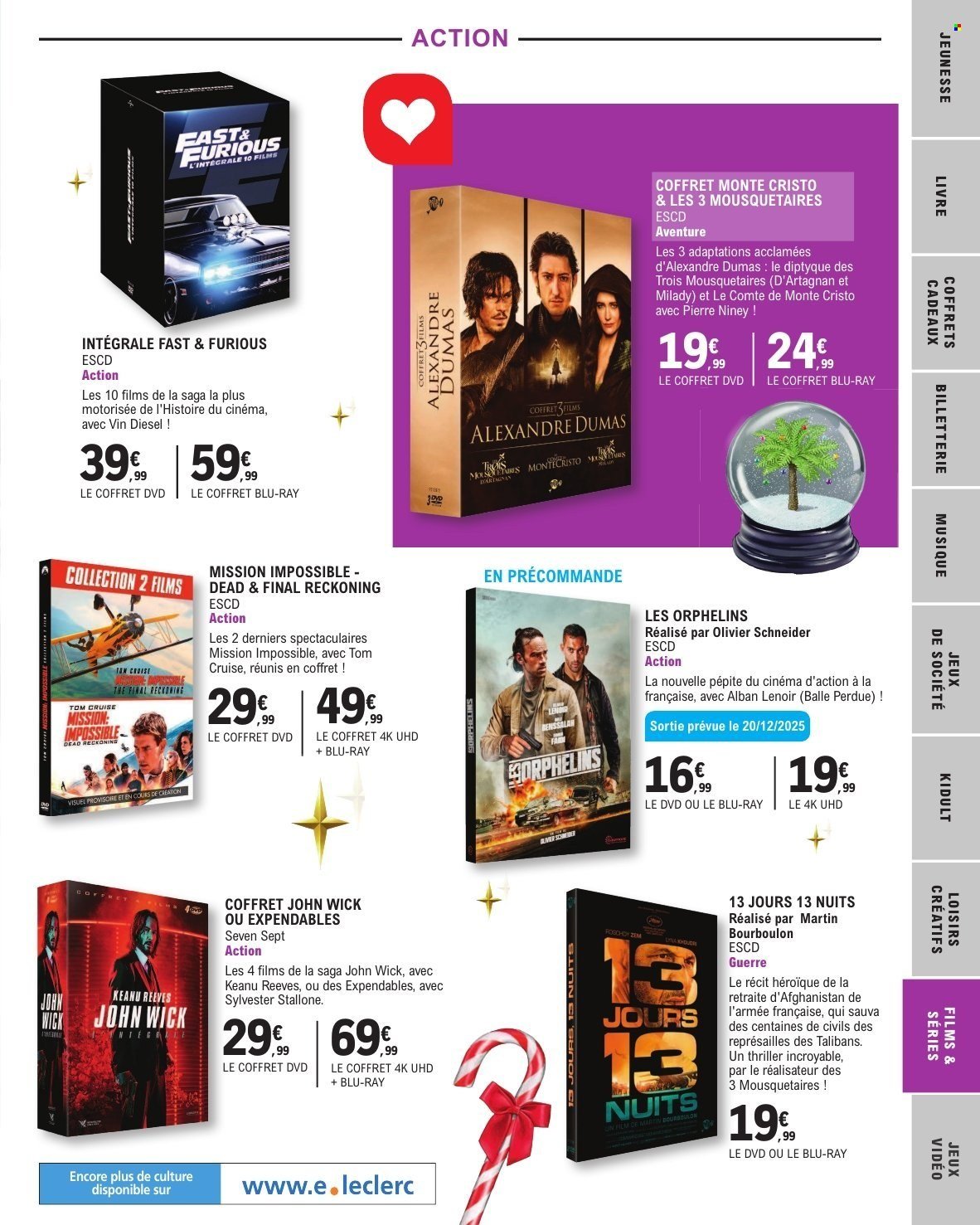 Catalogue E.LECLERC - SELECTION FIN D'ANNEE