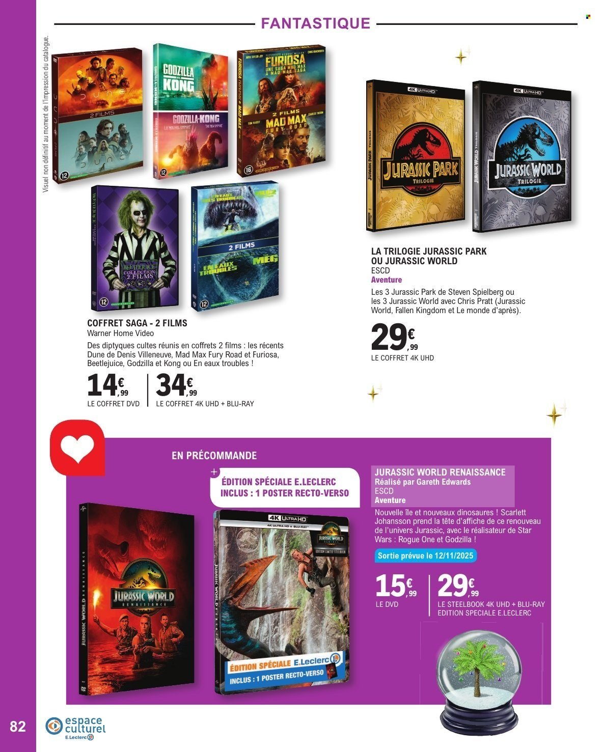 Catalogue E.LECLERC - SELECTION FIN D'ANNEE