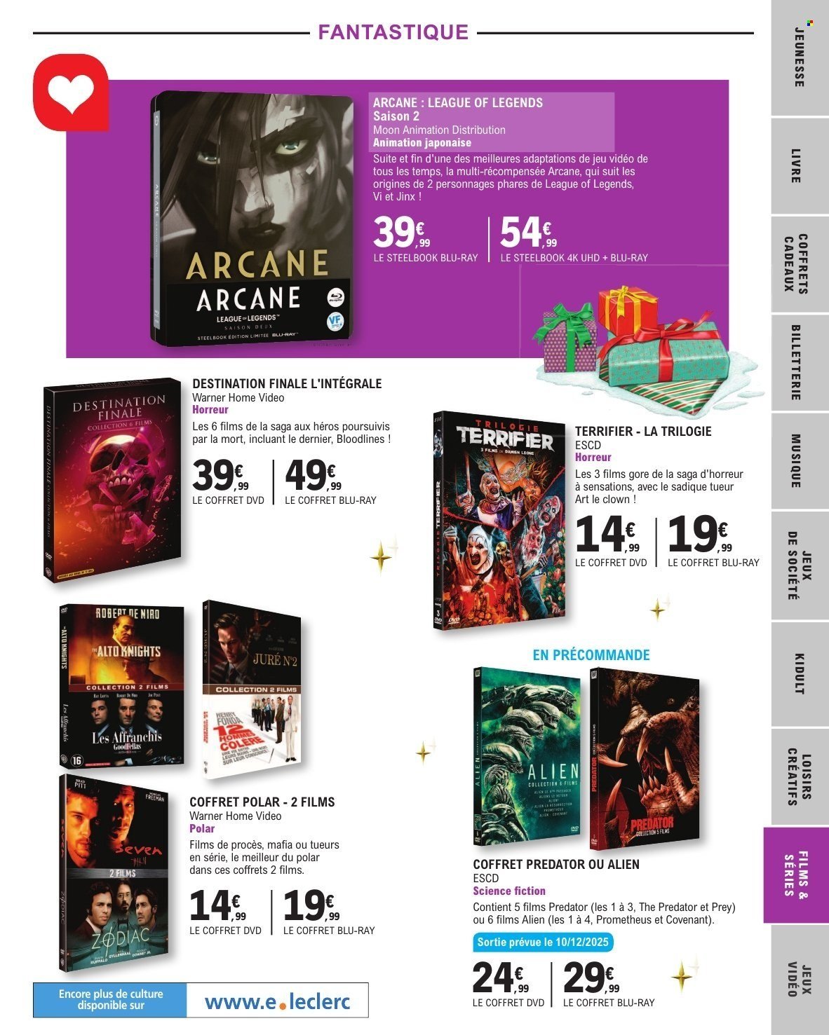 Catalogue E.LECLERC - SELECTION FIN D'ANNEE