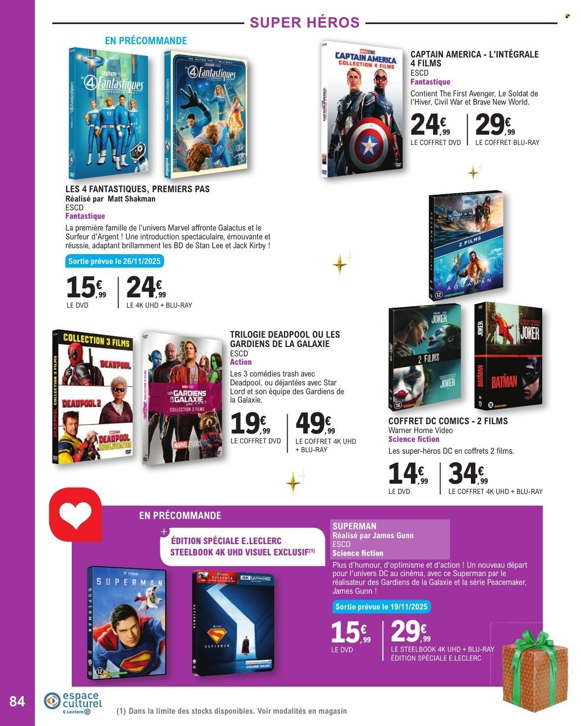 Catalogue E.LECLERC - SELECTION FIN D'ANNEE