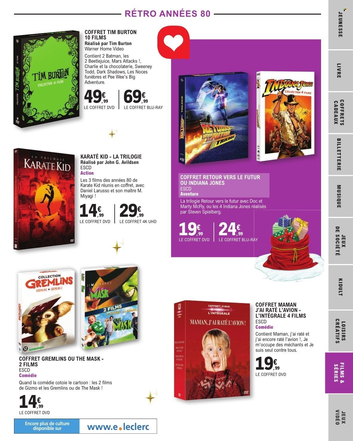 Catalogue E.LECLERC - SELECTION FIN D'ANNEE