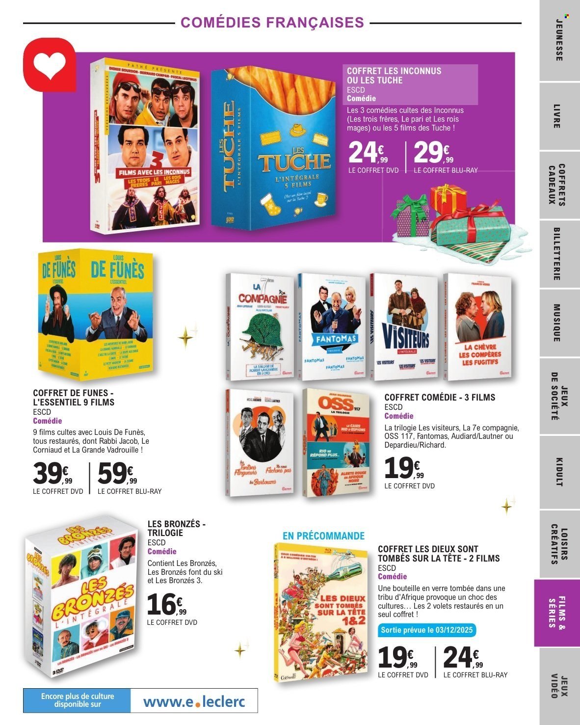 Catalogue E.LECLERC - SELECTION FIN D'ANNEE