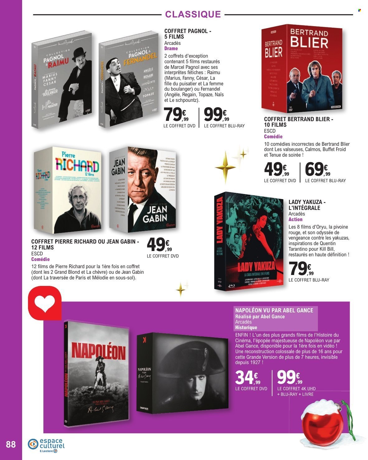 Catalogue E.LECLERC - SELECTION FIN D'ANNEE