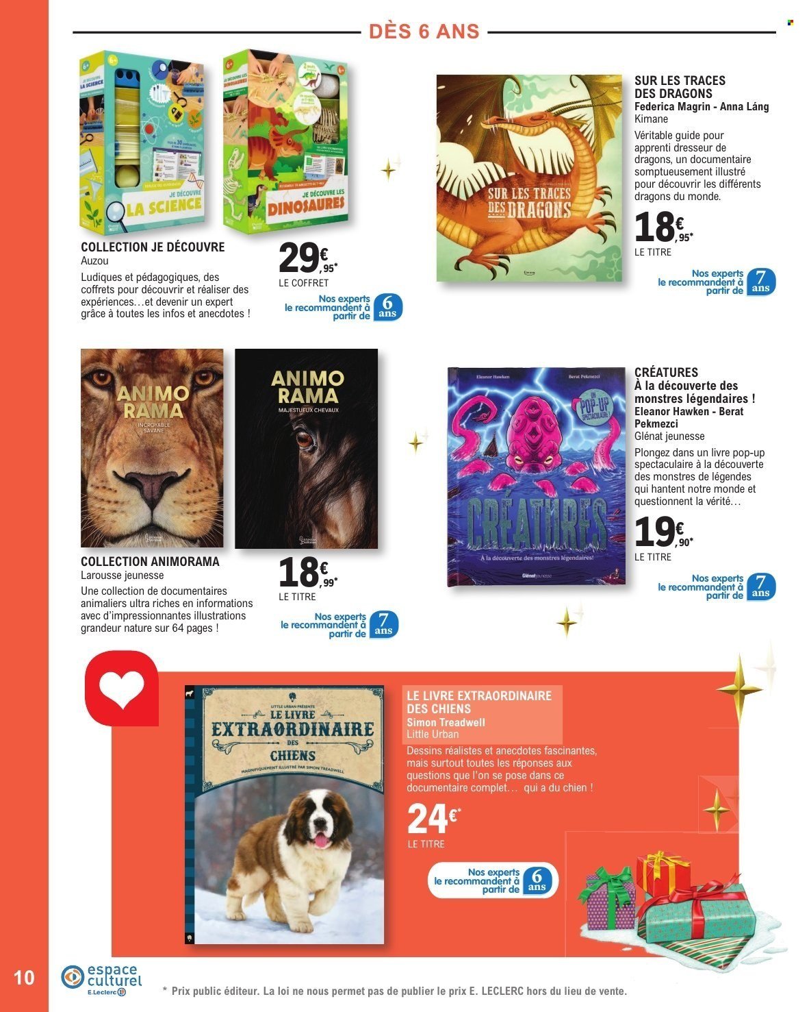 Catalogue E.LECLERC - SELECTION FIN D'ANNEE