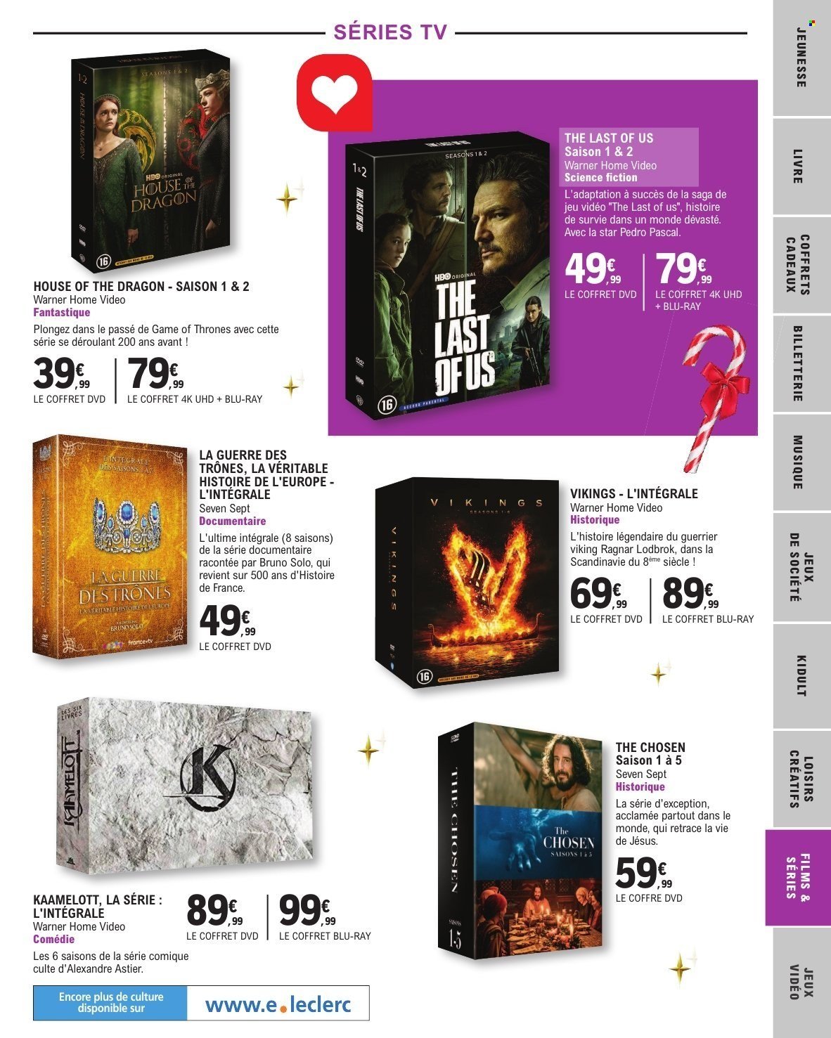 Catalogue E.LECLERC - SELECTION FIN D'ANNEE