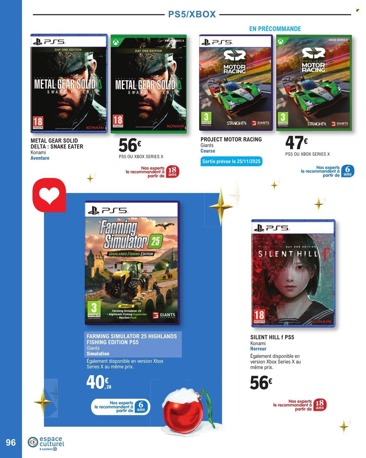 Catalogue E.LECLERC - SELECTION FIN D'ANNEE